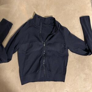 Fabletics black crop sweater